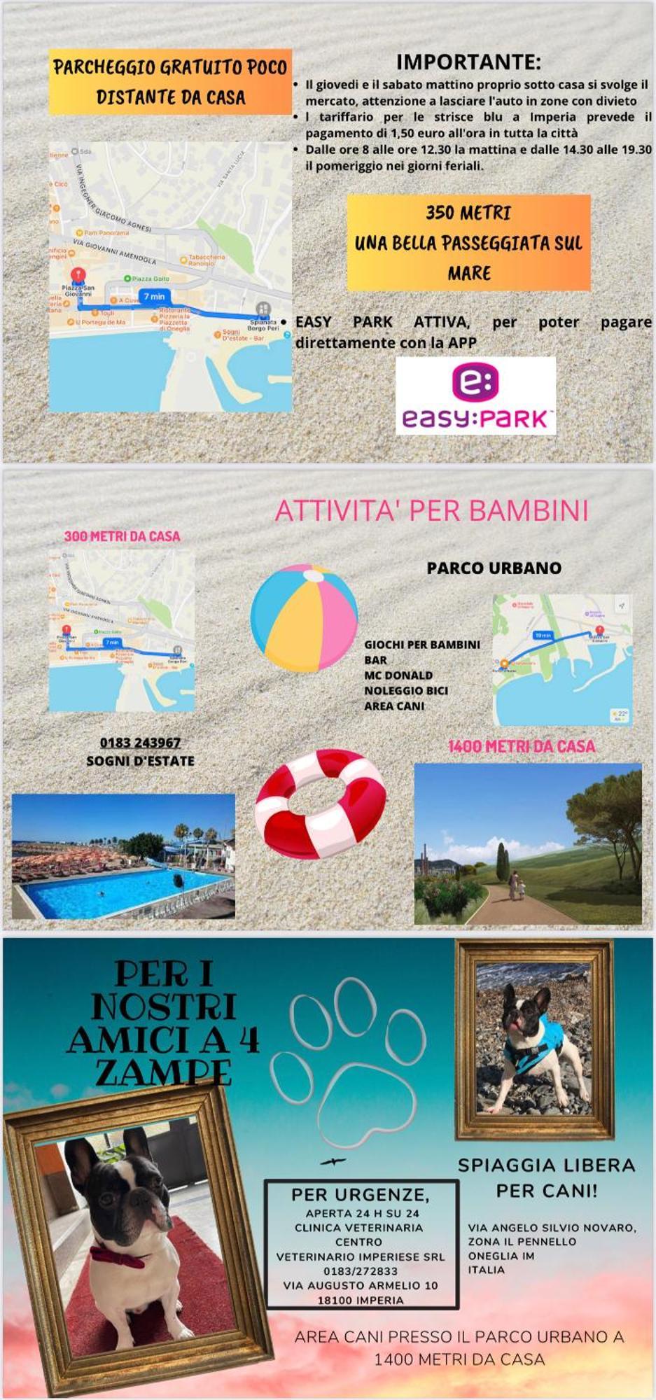 Casa Vacanza A 100 Metri Dal Mare 因佩里亚 外观 照片